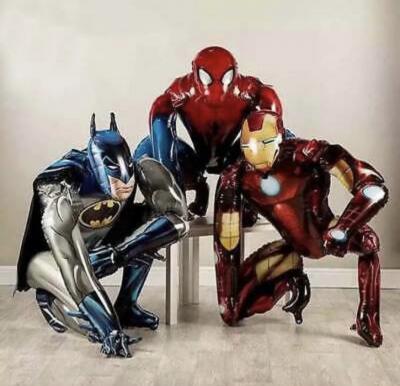 Airwalker Batman Iron Man Spider-Man 